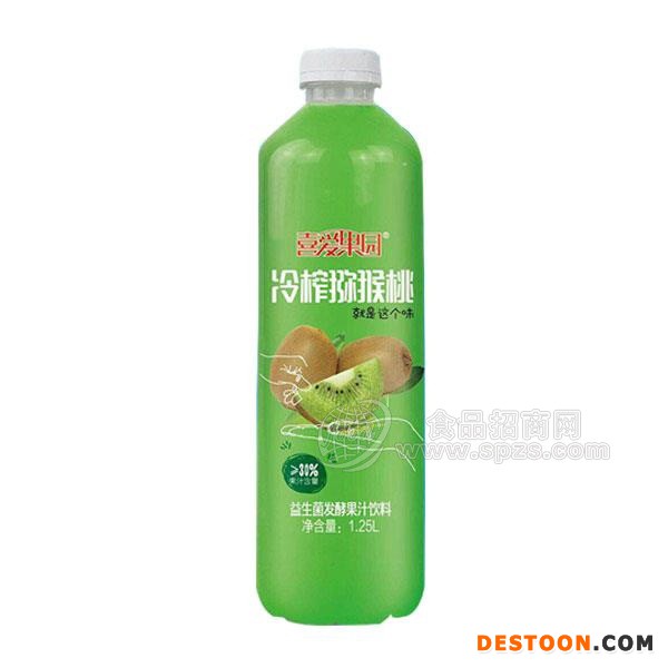 喜爱果园冷榨猕猴桃 益生菌发酵果汁饮料1
